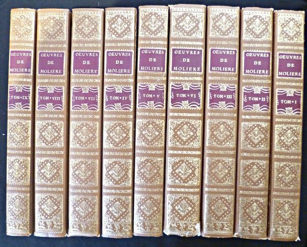 Oeuvres de Molière (9 volumes)