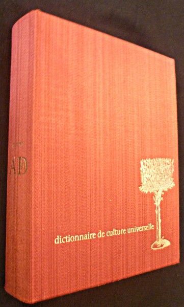 Dictionnaire de culture universelle, dictionnaire des oeuvres (4 tomes)