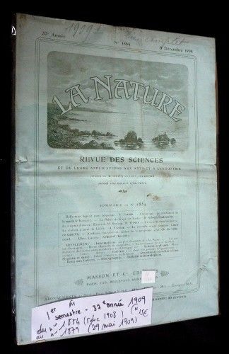 La Nature (37e année, 1er semestre 1909)