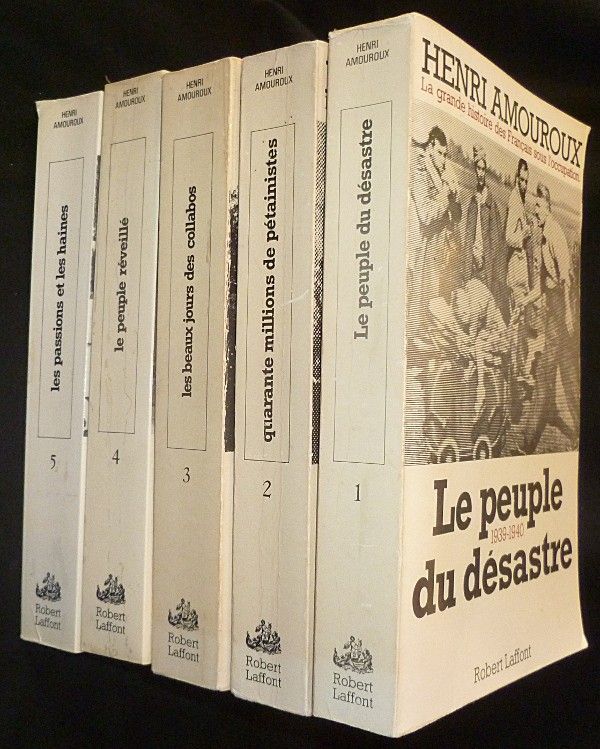 La grande histoire des français sous l'occupation (10 volumes)