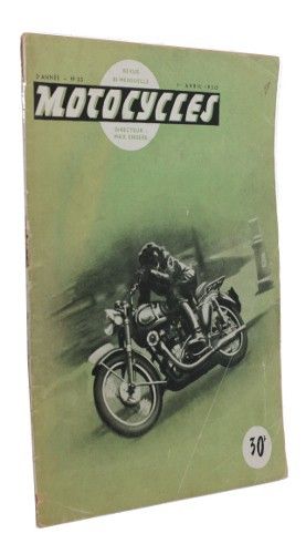 Motocycles n°33, 1er avril 1950 (3e année)