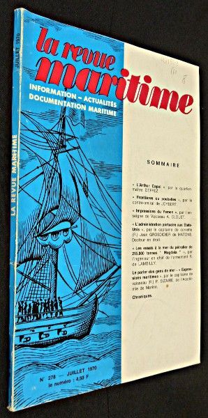 La revue maritime n°278 (juillet 1970)  