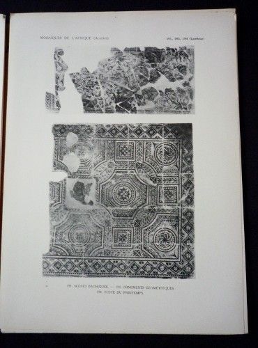 Inventaire des mosaïques de la Gaule et de l'Afrique