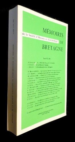 Mémoires de Bretagne de la Société d'histoire et d'archéologie, tome LXX, 1993