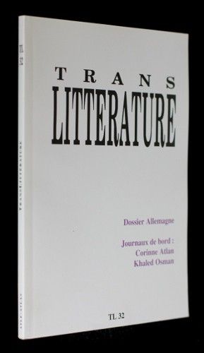 Trans Littérature n°32 (hiver 2007)