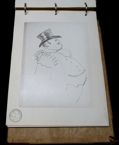 Portraits et études de personnages : 35 reproductions de Toulouse-Lautrec