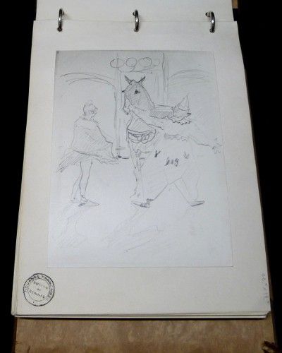 Portraits et études de personnages : 35 reproductions de Toulouse-Lautrec