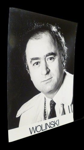 Photographie noir et blanc de Wolinski