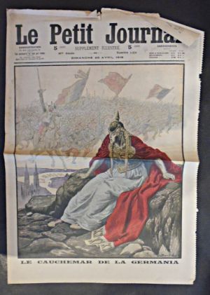 Le petit journal, supplément illustré, n°1270, 25 Avril 1915