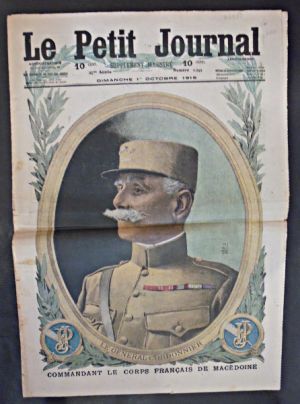 Le petit journal, supplément illustré, n°1345, 1er Octobre 1916