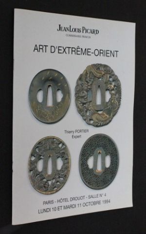 Art d'Extrême-Orient (Vente aux enchères Hôtel Drouot, 10 et 11 octobre 1994)