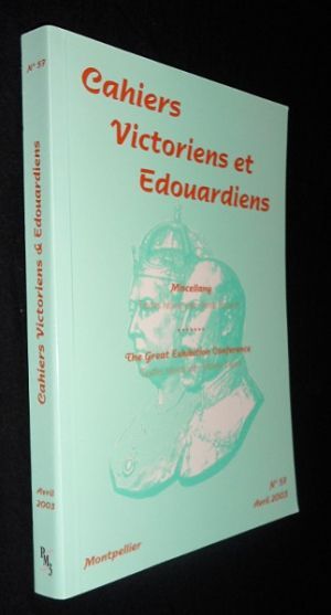 Cahiers Victoriens et Edouardiens n°57 (Avril 2003) 