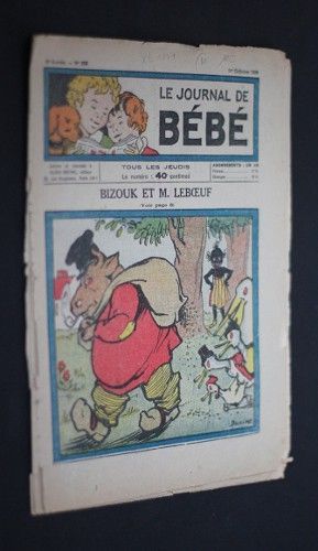 Le Journal de Bébé n°256 (1er octobre 1936)
