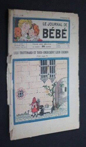 Le Journal de Bébé n°255 (24 septembre 1936)