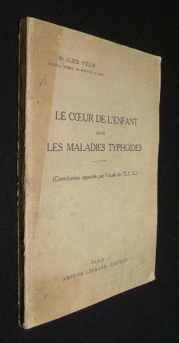 Le coeur de l'enfant dans les maladies typhoïdes (Contribution apportée par l'étude de l'E.C.G.)