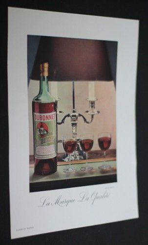 Deux publicités Dubonnet