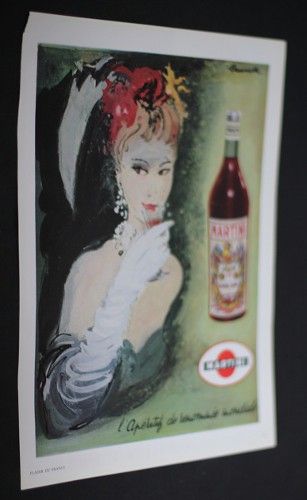 Deux publicités Martini