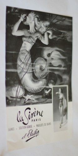 Publicité de Jean A. Mercier pour la Sirène