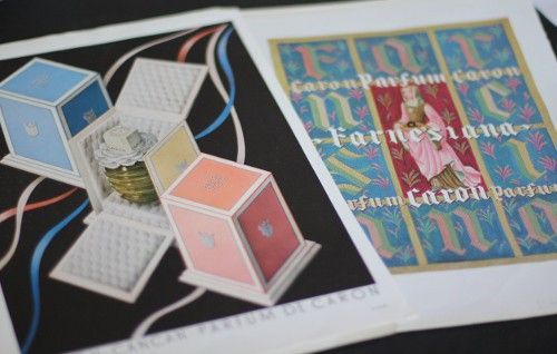 Cinq publicités pour les parfums Caron (copy)