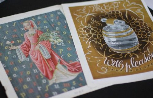 Cinq publicités pour les parfums Caron (copy)