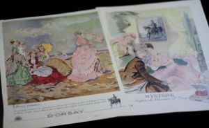 Huit publicités pour les parfums d'Orsay
