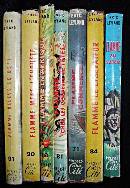 Les aventures de Flamme (7 tomes) 