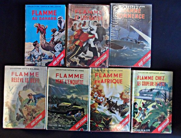 Les aventures de Flamme (7 tomes) 