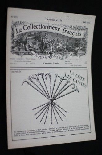 Le Collectionneur français n°113 (mai 1975)