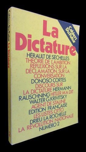 Cahiers du futur n°2 : La dictature 