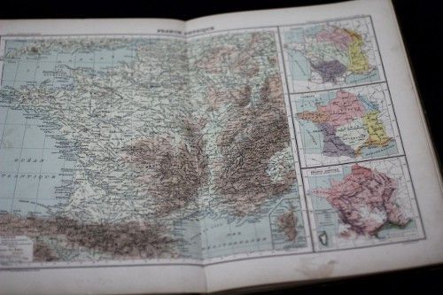 Atlas de géographie moderne. Géographie de la France et de ses colonies