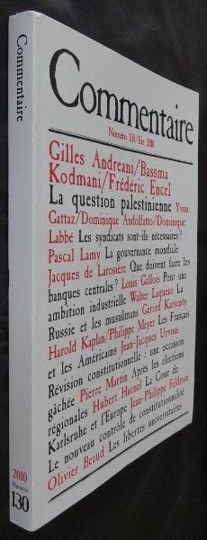 Commentaire numéro 130, été 2010