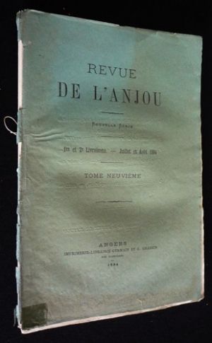 Revue de l'Anjou (tome neuvième, 1884)
