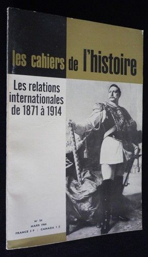 Les Cahiers de l'Histoire (n°54, mars 1966)