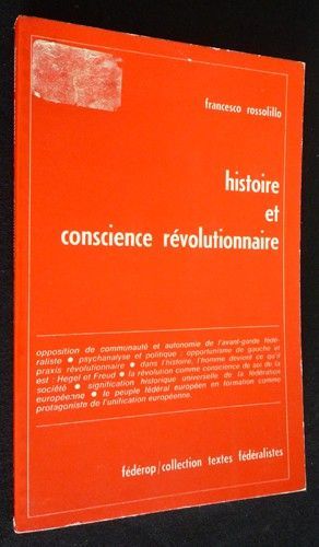 Histoire et conscience révolutionnaire
