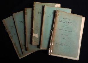 Revue de l'Anjou (6 volumes, tome quatorzième, année 1887 complète)