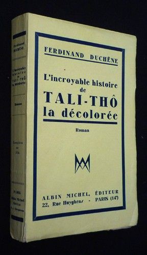 L'Incroyable histoire de Tali-Thô la décolorée