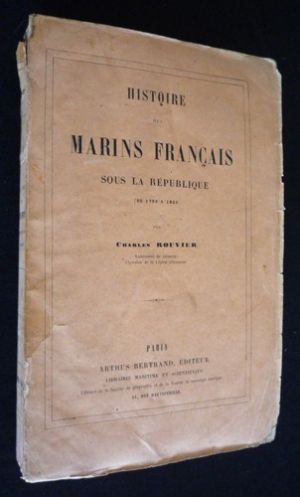 Histoire des marins français sous la République (de 1789 à 1803)