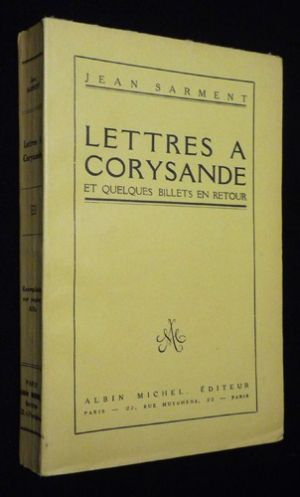 Lettres à Corysande et quelques billets en retour