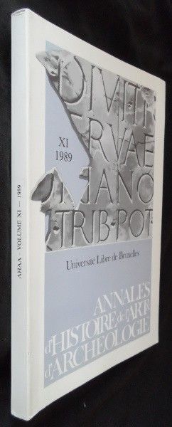 Annales d'histoire de l'art t d'archéologie, XI 1989
