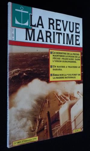 La Revue maritime (n°443, 3e trimestre 1996)