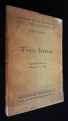 Trois lettres
