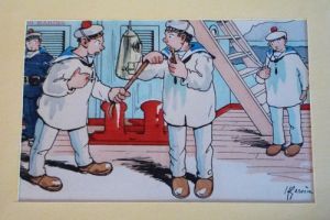 Carte postale "Nos marins" n°19 : La Mèche
