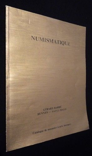 Numismatique : catalogue de monnaies à prix marqués, décembre 1983