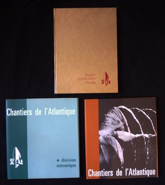 Chantiers de l'Atlantique (3 volumes)