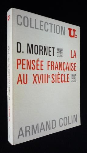 La Pensée française au XVIIIe siècle