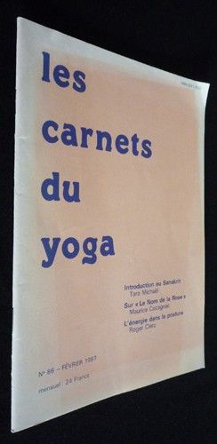 Les Carnets du yoga (n°86, février 1987)