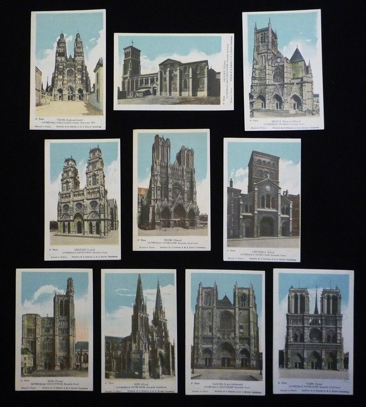 60 images publicitaires Kolarsine : cathédrales de France