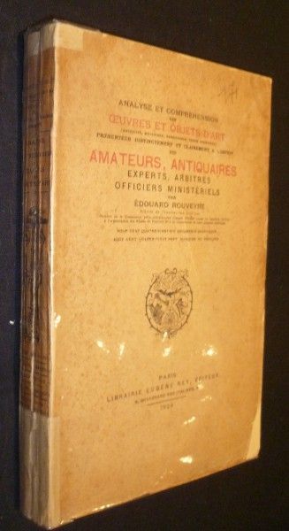 Amateurs, antiquaires, experts, arbitres, officiers ministériels (3 volumes)