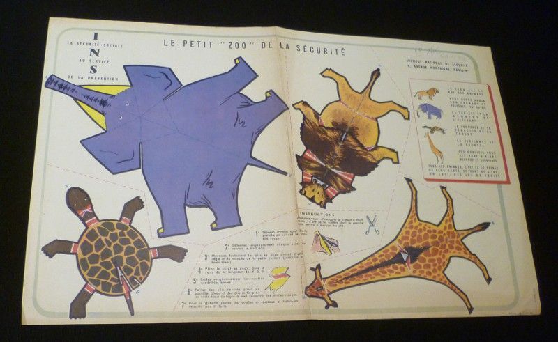 Affiche à découper : Le petit 