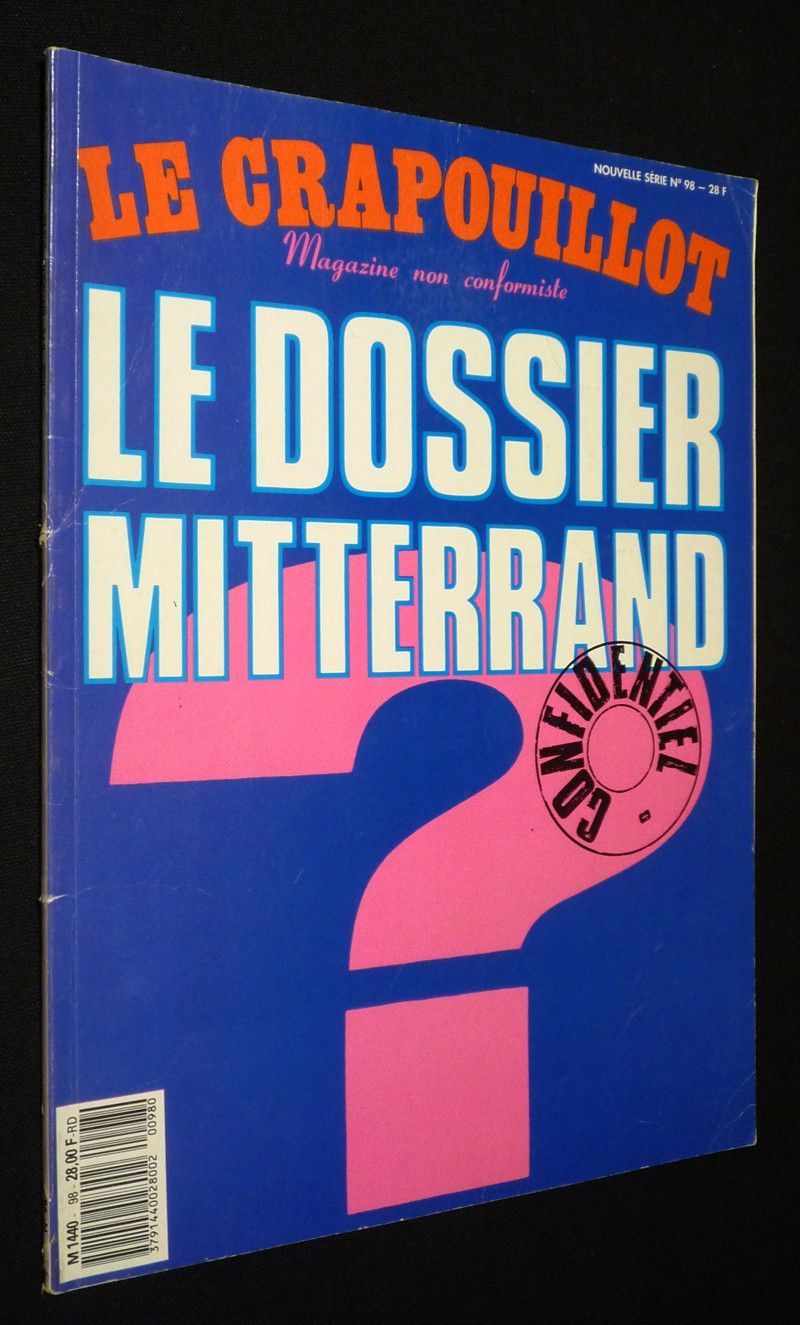 Le Crapouillot (n°98, avril 1988) : Le dossier Mitterrand
